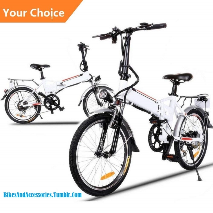 Aceshin Folding Electric Mountain Bike from BicyclesOrbit